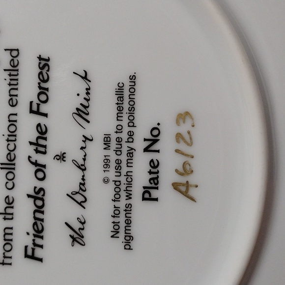 3 for $35 "Winter Whitetail" Bruce Miller Friends Of The Forest Danbury Mint - Picture 5 of 6